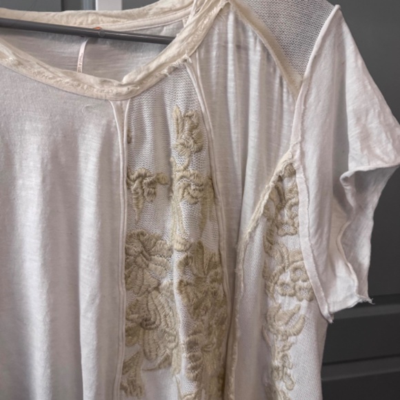 Free People Embroidered SwingT-shirt - Picture 2 of 3